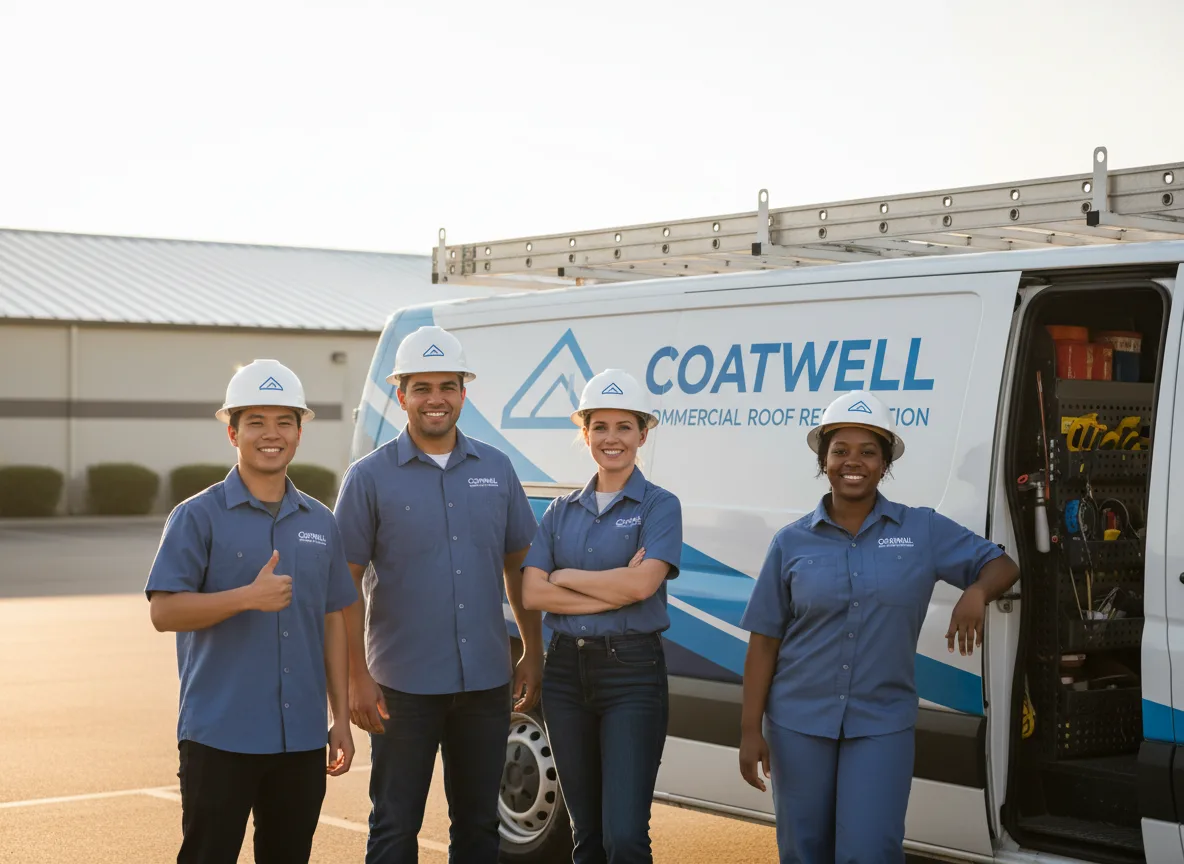 Commercial roof coating company in Winterset, IA